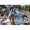 PackTowl Personal Ultralight Microfiber Camping and Travel Towel, Flow Print,