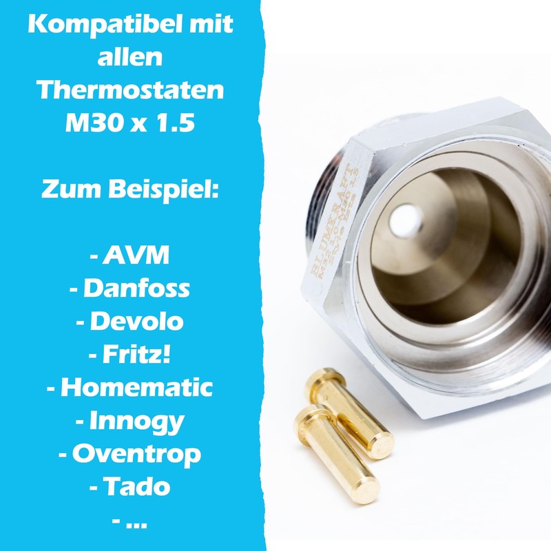 BLUMKRAFT ISTA Radiator Adaptor Connector M32 x 1 to M30
