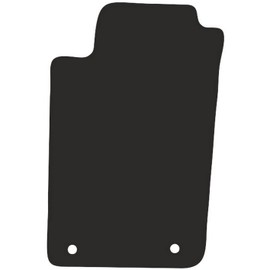 Wielganizator Car Mat - Fits Peugeot 206 Hatchback, SW, Estate, CC, Cabrio 1998-2010 - Velour - Car Accessories - Car Floor Mats - Floor Mats - Car Floor Mats - 1 Piece - Black