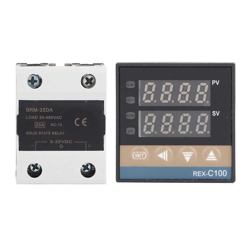 PID Thermostat Temperature Controller Set 0‑400℃ Thermostat Temperature Controller with