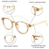OCCI CHIARI Reading Glasses 3.5 Stylish Round Readers for Women