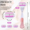5 Replacement Blades for Women, with 1 Handle, 4 Stainless