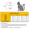 Sphynx Cat Clothes Shirts for Hairless Cat, Wide Stripe Cats