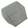 FZJDSD Gray Driver Side Bottom Microfiber Leather Replacement Seat Cover