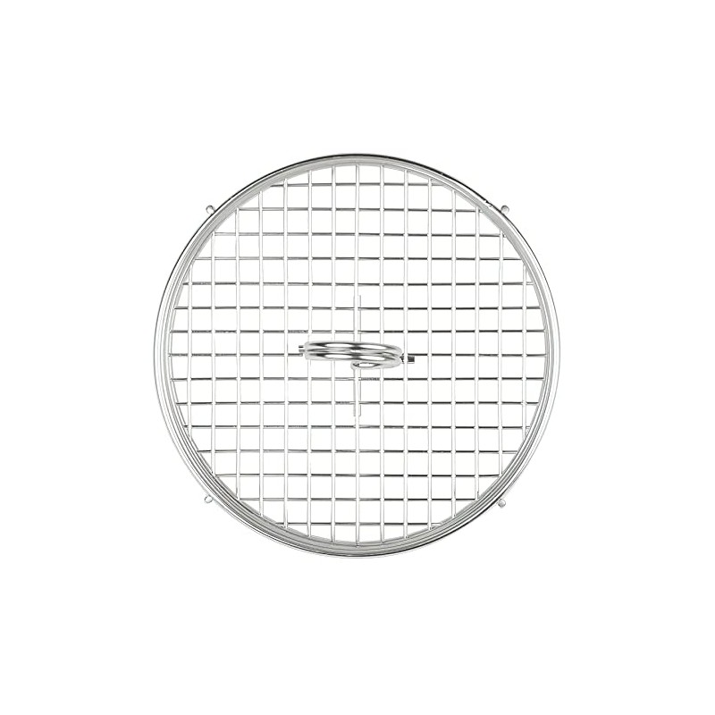 G.E.T. 4-81850 Stainless Steel Round Stainless Steel Condiment Caddy Stainless