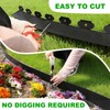 JERIA 4 Inch Tall 33 FT Garden Edging Kit with