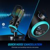 FIFINE Active Noise Cancellation Microphone with Dual Output DAC for