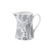 Gisela Graham Grey Butterfly and Leaf Jug (Small)
