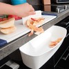 Rosenstein & Söhne Drip Pan for Kitchen Waste with Spatula