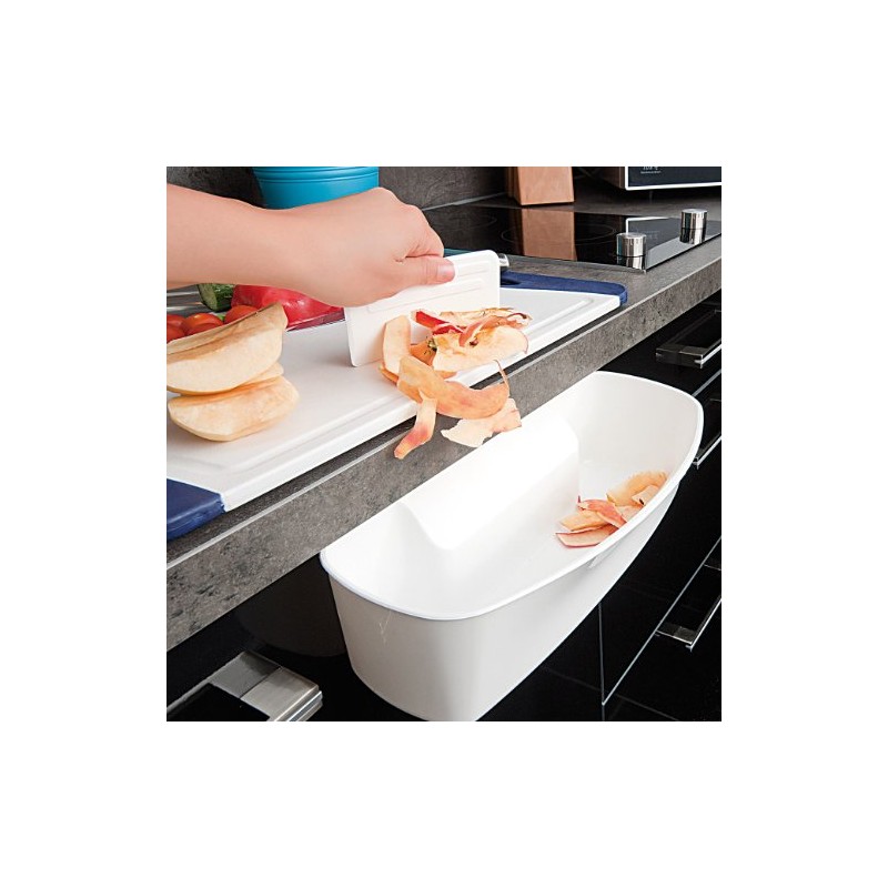 Rosenstein & Söhne Drip Pan for Kitchen Waste with Spatula