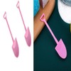 100 Pcs Plastic Mini Ice Cream Dessert Spoon Shovels Pudding