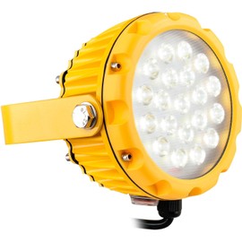 Global Industrial 20W LED Dock Light Head Only, 1800 Lumens, 5000K, On/Off Switch, 9' Cord w/Plug