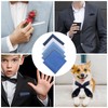 JIYIN Pack of 5 Men's Fabric Handkerchiefs, 40 x 40