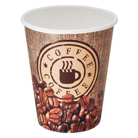 VEPATIM CoffeeToGo Paper Cups Bag of Coffee 300 ml 12 oz Pack of 50