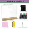 Acrylic Dry Erase Board Planners with Light - 12 x