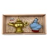 Aladdin Blue Genie & Magic Lamp Salt & Pepper Shaker