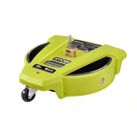 RYOBI 15 in. 3400 PSI Gas Pressure Washer Surface Cleaner with Caster Wheels (Renewed)