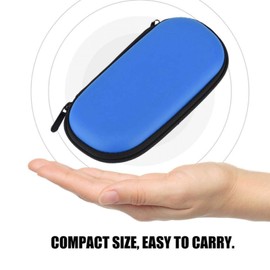 Protective Hard Case Cover Carry Pouch Travel Bag for PS Vita,Shockproof Vita Travel Pouch,Carrying Cover Pouch Portable Travel Organizer Bag(Blue)