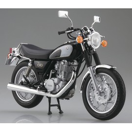 Aoshima Bunka Kyozai 1/12 The Bike Series No.20 Yamaha 1JR SR400/1JN SR500 '96 Plastic Model