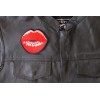 Ivamis Lips Blowing a Kiss Iron on Patch - 4x3.6