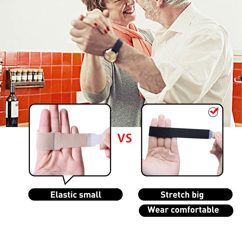 Welnove Broken Toe Splint Elasticity Corrector Braces - Set of