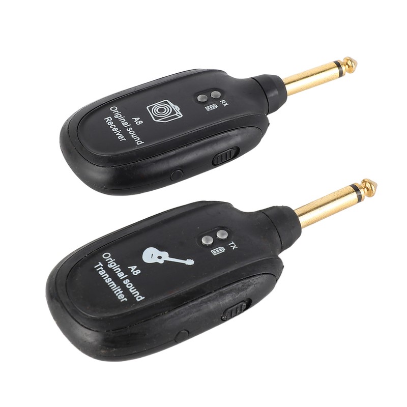 Wireless Guitar System Receiver Transmitter Audio Transmission System Accessory Set