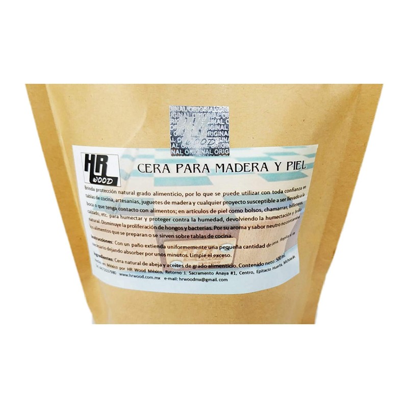 500 ML Cera de grado alimenticio para tablas de picar,