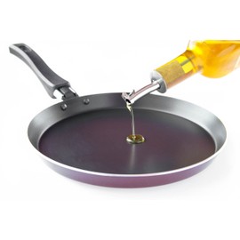 HIC Kitchen Bottle Stopper Pourer with Hinged Flip-Top Lid, 18/8 Stainless Steel, Set of 2