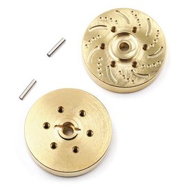 Yeah Racing Brass 53g Wheel Hubs 2pcs Vanquish SSD YR 1.9 Wheels #WA-039