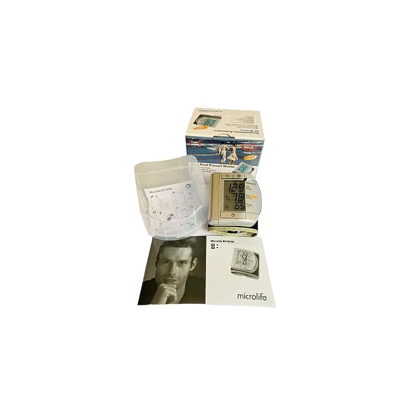 Microlife 26463 Baumanometro de Muñeca PAD, Mod BP W100