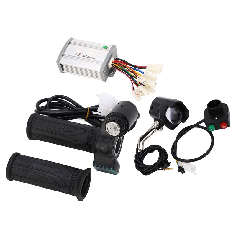 36V 800W Electric Bike Controller Handlebar Kit Overcurrent Protection Brush