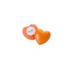 Klar Seifen Heart Soap Orange 65 g, Cosmos Certified, Palm