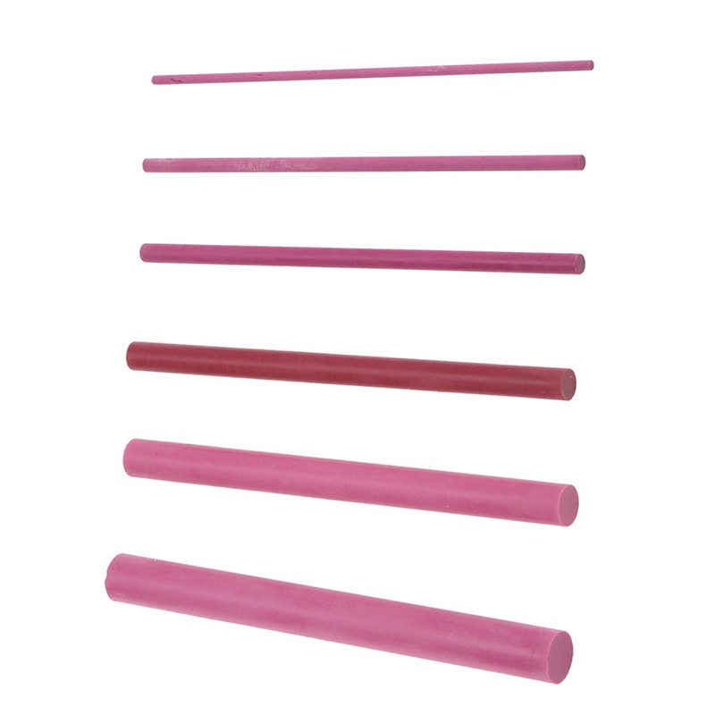 6 PCS 3000 Grits Ruby Polishing Oil Stone Sharpener Sharpening
