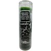 INDIO 7 Day Glass Candle Money Drawing - Green