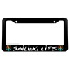 OwnTheAvenue Sailing Life Boat Ocean Yacht Nautical License Plate Frame