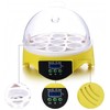 Semiautomatic Egg Incubators 7 Eggs Hatcher Digital Egg Incubator Automatic