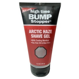 High Time Bump Stopper Arctic Haze Shave Gel 5.3 oz 1 Tube Packaging May Vary