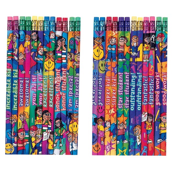 Raymond Geddes Incentive Number 2 Pencils For Kids (Pack of