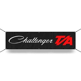 Dodge Challenger T/A Long Vinyl Banner (24in x 96in)