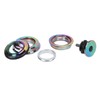 LeBycle Mountain Bike Headset Road Bicycle Double Bearing Headset 28.6x44‑50.6x30mm
