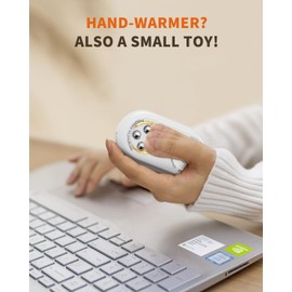 coldSky Hand Warmers Rechargeable 2Pack, Magnetic Hand Warmers 2-in-1 with Decompression Bead, Electric Reusable Hand Warmer with 3 Heating Levels, Portable Heater Winter Gift for Women, Men, Camping