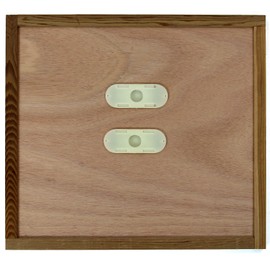 Actiasbee - WBC Hive Crown Board 2pc Porter Bee Escapes included Beehive Beekeeping