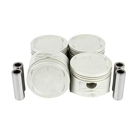 DNJ P206.20 Oversize Piston Set for 1985-1989 Honda Accord Prelude 2.0L L4 12V SOHC 1955cc