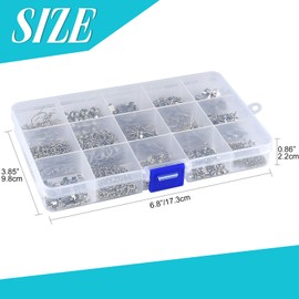 KUUQA Jewelry Making Kit Jewelry Findings Starter Kit Jewelry Beading Making and Repair Tools Kit