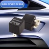 SLDH-12VDC-1C 80A 5pin SPDT Car Relay for Car, 2 Pieces