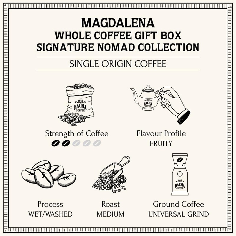 Bacha Coffee | Magdalena Single Origin Signature Nomad Collection, Medium