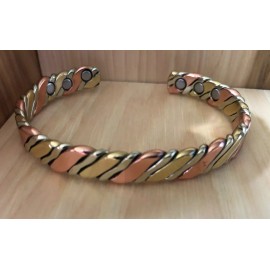 Magnetic Pure Copper Bracelet Magnetic Therapy Arthritis Pain Men Women Energy Cuff Color