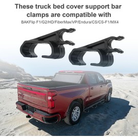 8 Pcs 351B0024 Cover Clamps for Tonneau Replacement Parts, Truck Bed Cover Parts Compatible with BAKFlip MX4