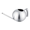 Stainless Steel Watering Can 1000mL Long Mouth Round Sprinkling Pot