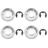 EMSea 4 Sets Clutch Washer and E-Clip Kit Compatible with